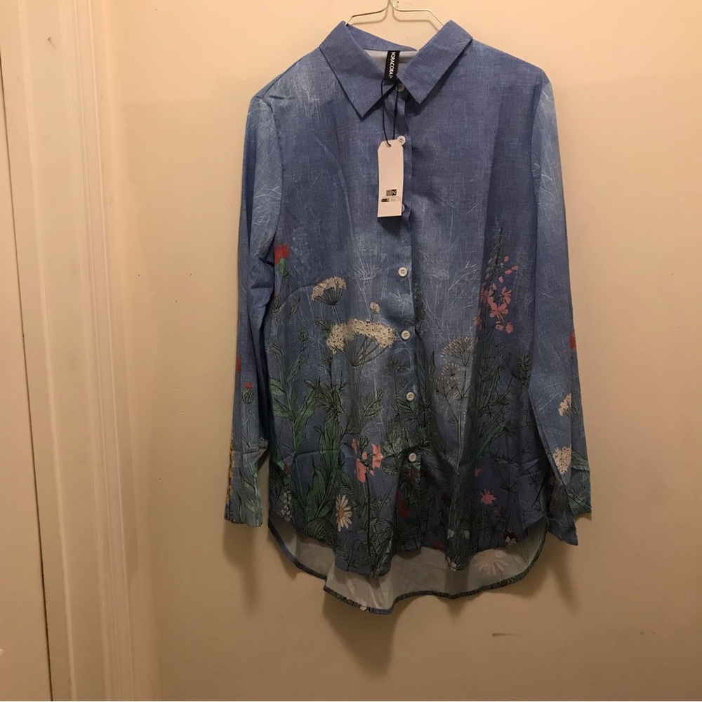 floral print top